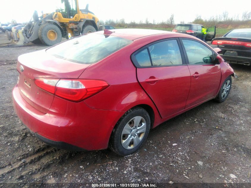 2014 KIA FORTE LX - KNAFK4A6XE5075830