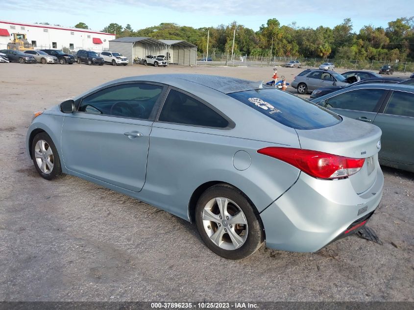 2013 HYUNDAI ELANTRA COUPE GS KMHDH6AE3DU011818