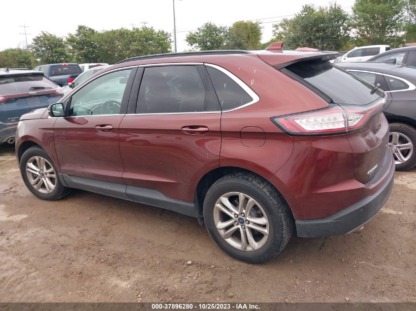 2015 FORD EDGE SEL - 2FMTK4J99FBB24685