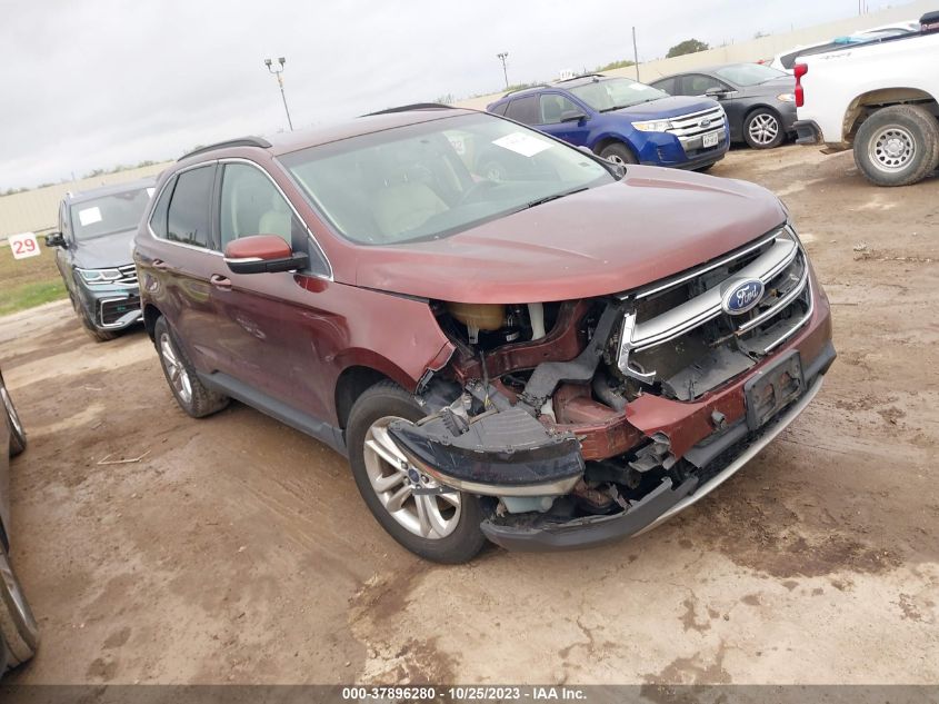 2015 FORD EDGE SEL - 2FMTK4J99FBB24685