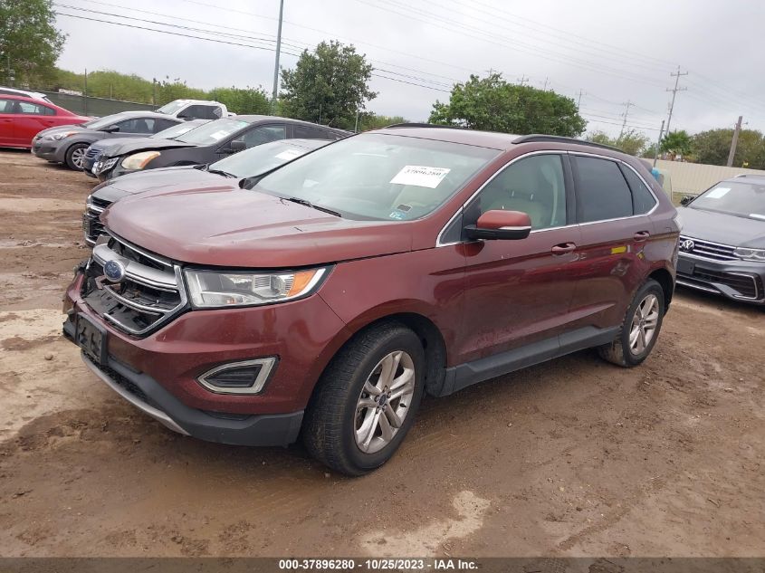 2015 FORD EDGE SEL - 2FMTK4J99FBB24685