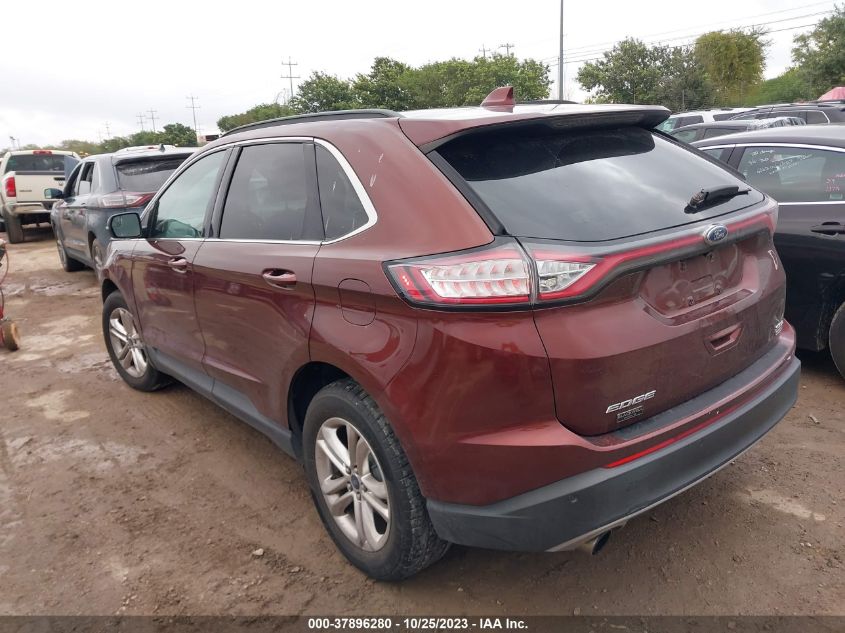 2015 FORD EDGE SEL - 2FMTK4J99FBB24685