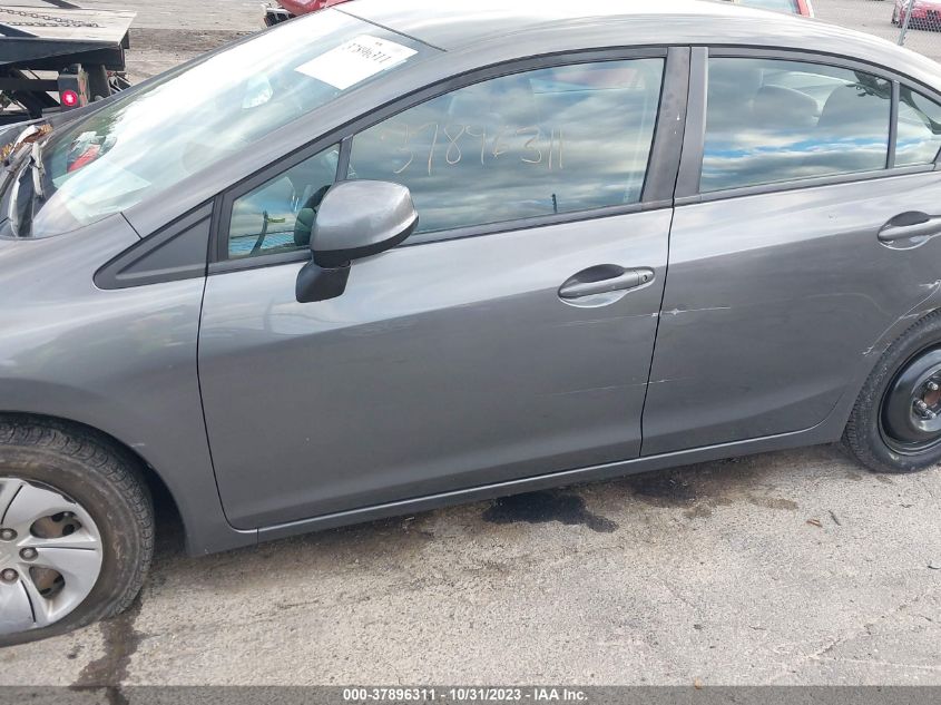 2013 HONDA CIVIC SDN LX - 2HGFB2F55DH518594