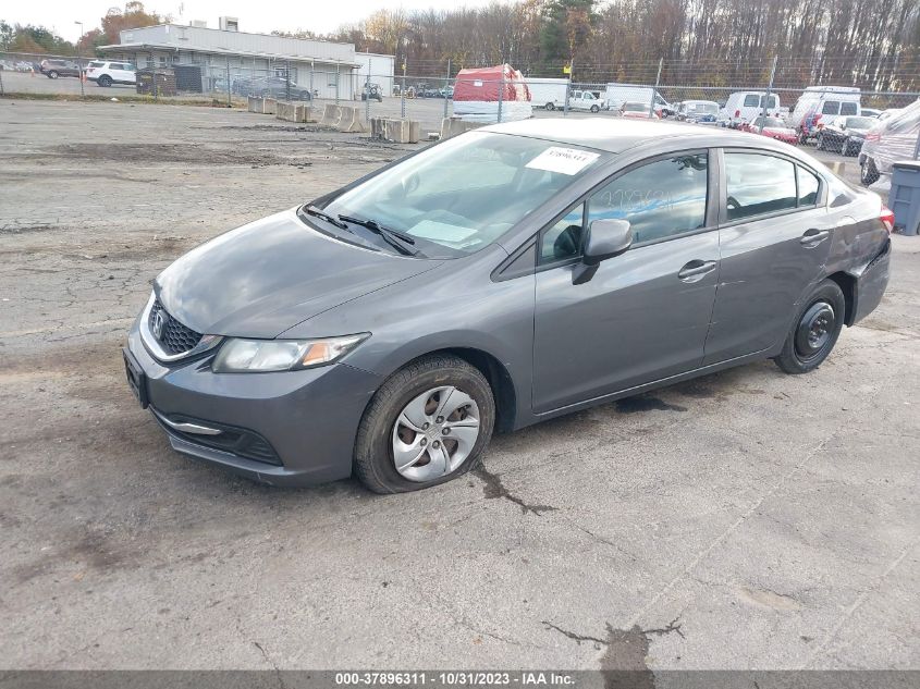 2013 HONDA CIVIC SDN LX - 2HGFB2F55DH518594