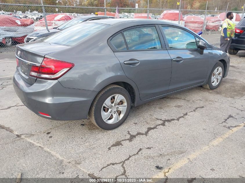 2013 HONDA CIVIC SDN LX - 2HGFB2F55DH518594