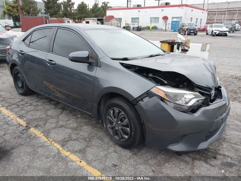 2014 TOYOTA COROLLA L/LE/S/S PLUS/LE PLUS - 5YFBURHE9EP044562