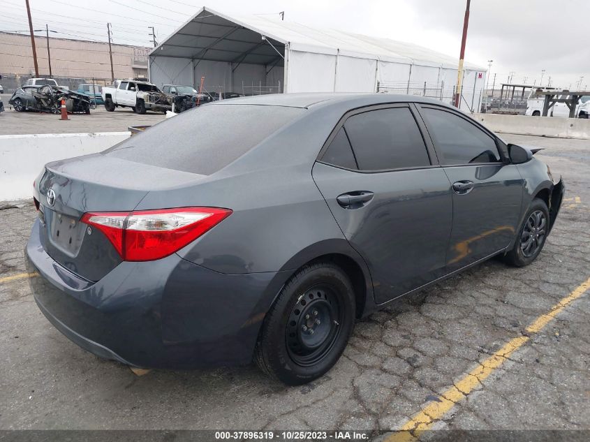 2014 TOYOTA COROLLA L/LE/S/S PLUS/LE PLUS - 5YFBURHE9EP044562