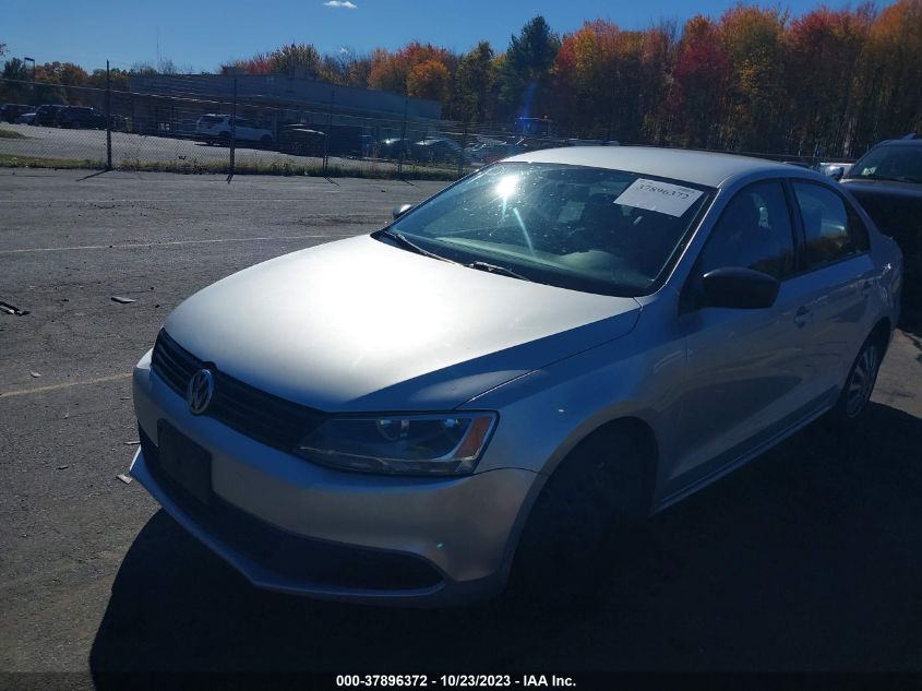 2013 VOLKSWAGEN JETTA SEDAN S 3VW1K7AJ1DM210461