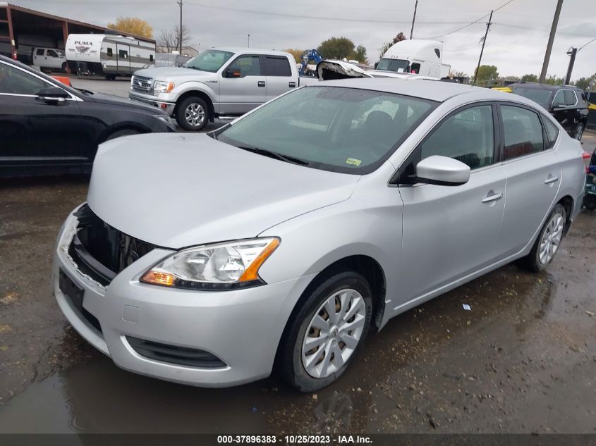 2014 NISSAN SENTRA SV - 3N1AB7AP6EY304548