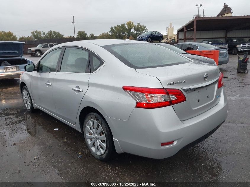 2014 NISSAN SENTRA SV - 3N1AB7AP6EY304548