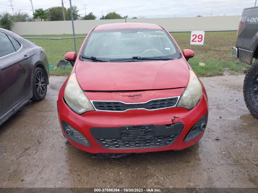 2013 KIA RIO EX - KNADN5A39D6103281