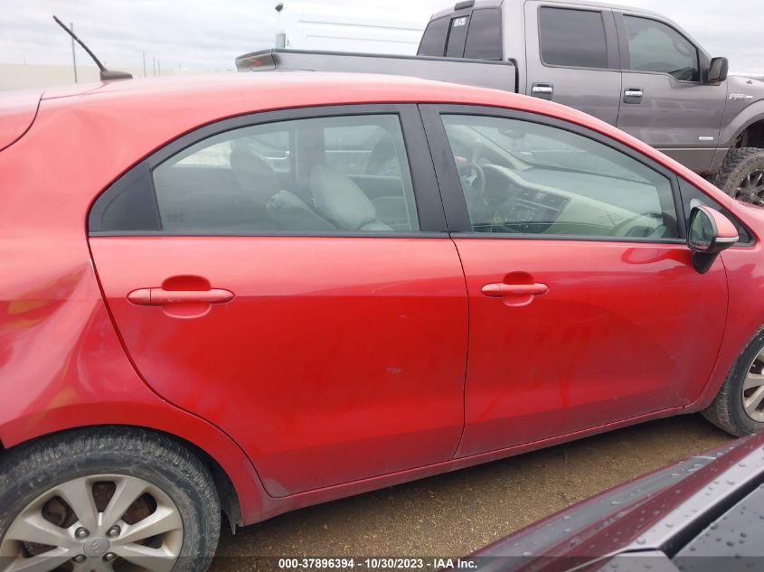 2013 KIA RIO EX - KNADN5A39D6103281