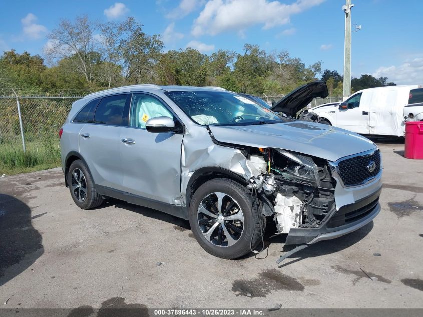 5XYPH4A5XHG276202 KIA SORENTO EX V6 2017