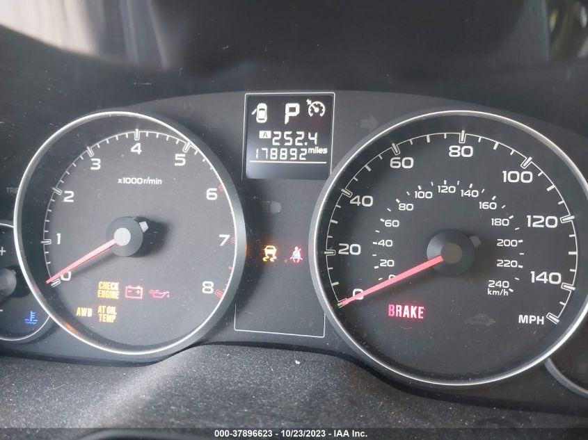 2014 SUBARU OUTBACK 2.5I - 4S4BRBAC7E3241915