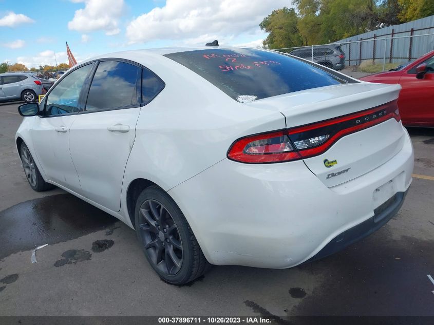 2016 DODGE DART SE - 1C3CDFAA1GD736819