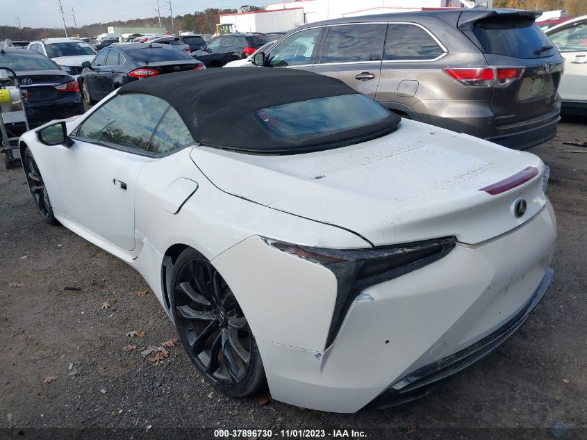 2021 LEXUS LC 500 JTHKPAAYXMA104105