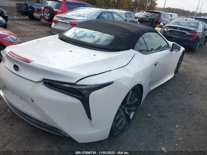 2021 LEXUS LC 500 JTHKPAAYXMA104105