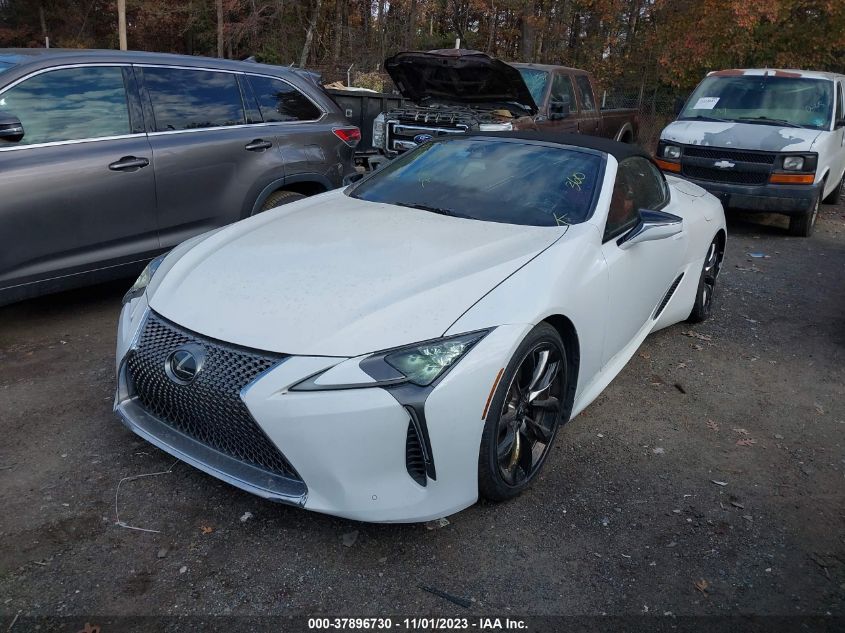 2021 LEXUS LC 500 JTHKPAAYXMA104105