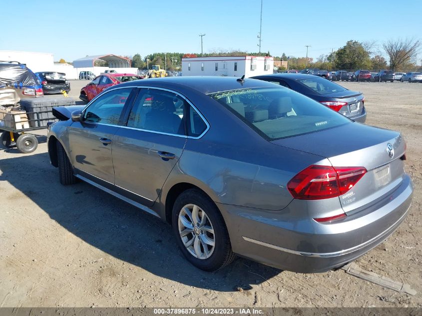 2017 VOLKSWAGEN PASSAT S - 1VWAT7A30HC003100