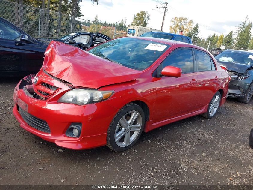 2013 TOYOTA COROLLA S - 5YFBU4EE8DP119919