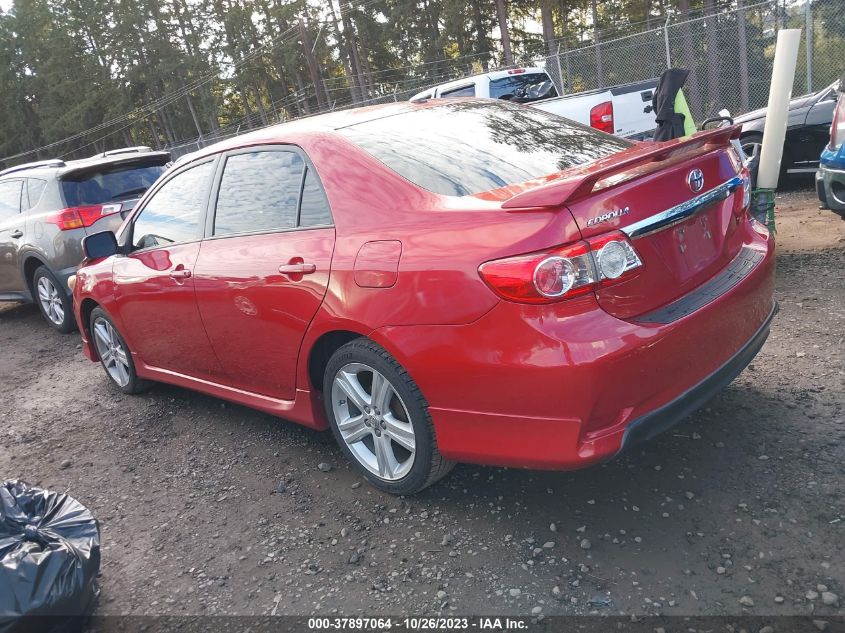 2013 TOYOTA COROLLA S - 5YFBU4EE8DP119919