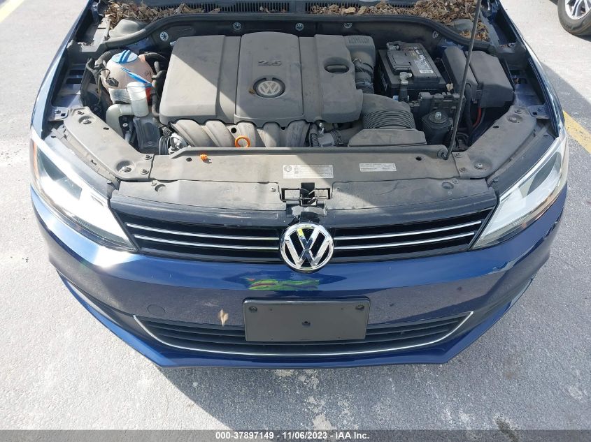 2013 VOLKSWAGEN JETTA SEDAN SE W/CONVENIENCE/SUNROOF 3VWDP7AJ8DM428587