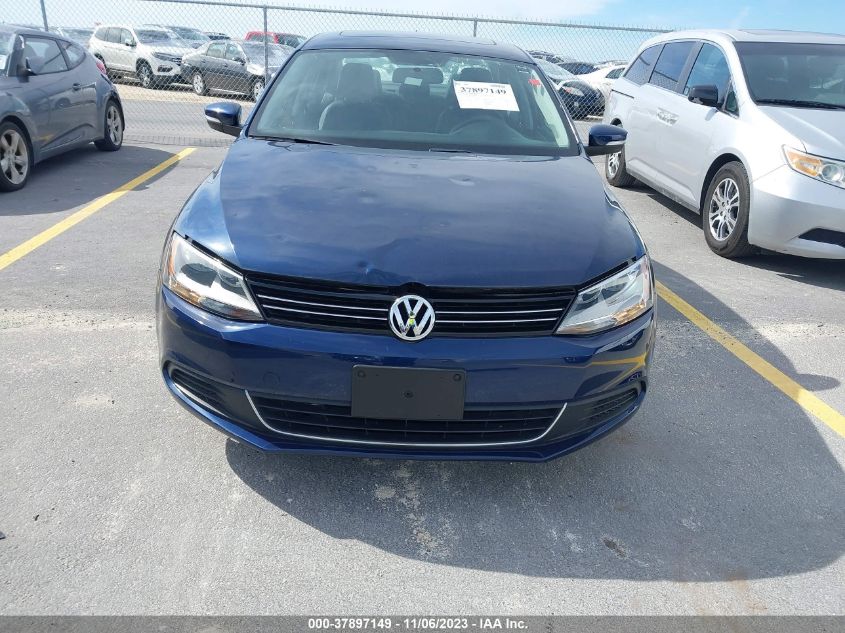 2013 VOLKSWAGEN JETTA SEDAN SE W/CONVENIENCE/SUNROOF 3VWDP7AJ8DM428587