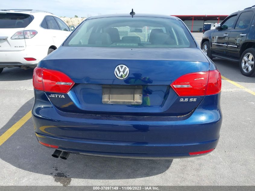 2013 VOLKSWAGEN JETTA SEDAN SE W/CONVENIENCE/SUNROOF 3VWDP7AJ8DM428587