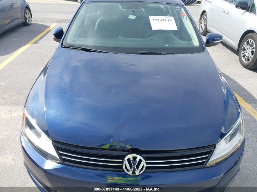 2013 VOLKSWAGEN JETTA SEDAN SE W/CONVENIENCE/SUNROOF 3VWDP7AJ8DM428587