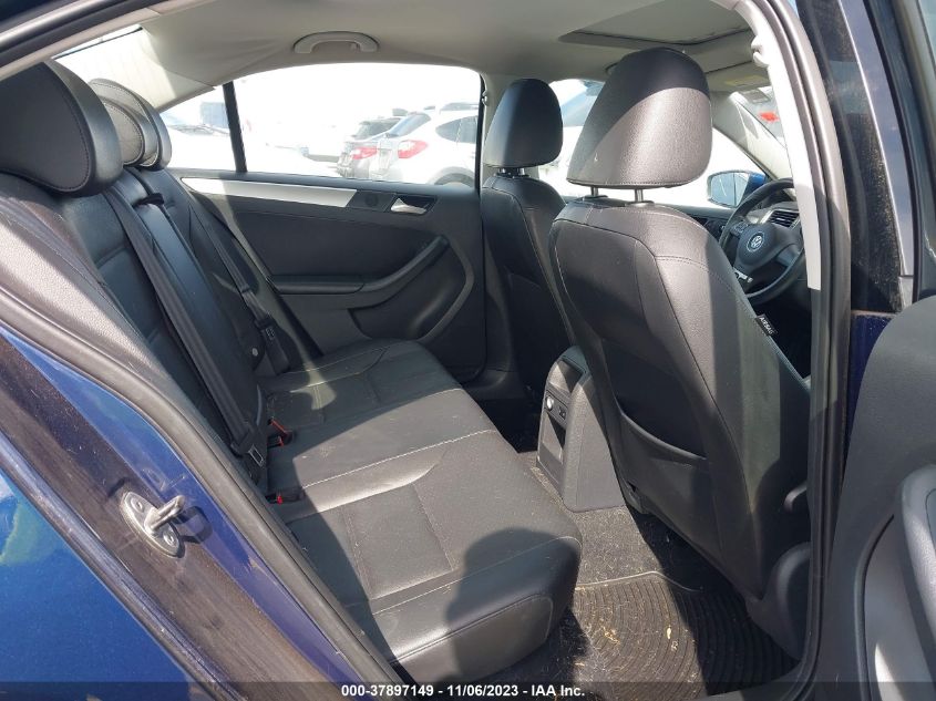 2013 VOLKSWAGEN JETTA SEDAN SE W/CONVENIENCE/SUNROOF 3VWDP7AJ8DM428587