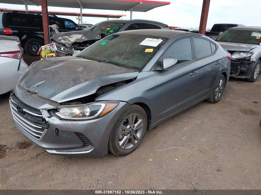 VIN KMHD84LFXJU534694 2018 HYUNDAI ELANTRA SEL/VALUE/LIMITED