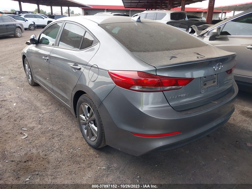 VIN KMHD84LFXJU534694 2018 HYUNDAI ELANTRA SEL/VALUE/LIMITED
