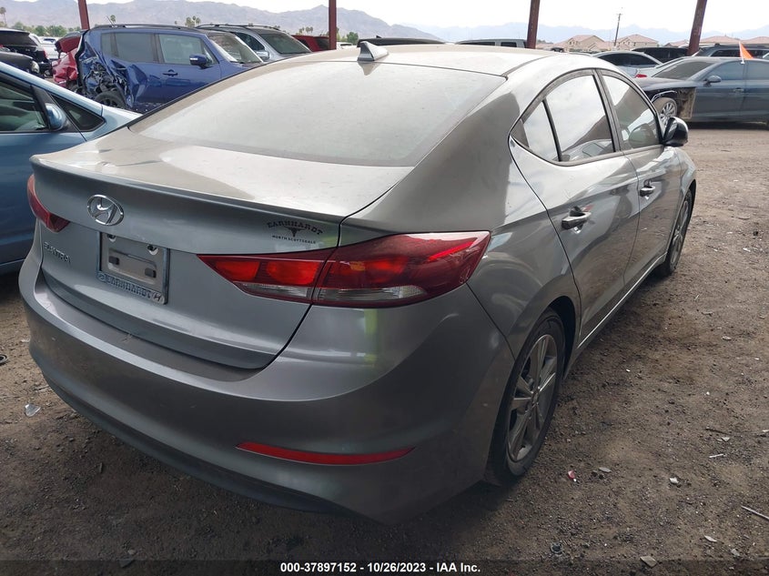 VIN KMHD84LFXJU534694 2018 HYUNDAI ELANTRA SEL/VALUE/LIMITED