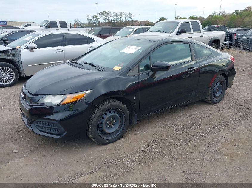 2014 HONDA CIVIC COUPE LX 2HGFG3B53EH522397