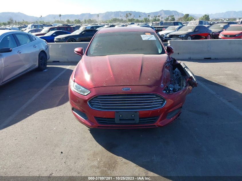 2013 FORD FUSION SE - 3FA6P0H72DR365332