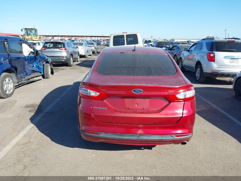 2013 FORD FUSION SE - 3FA6P0H72DR365332