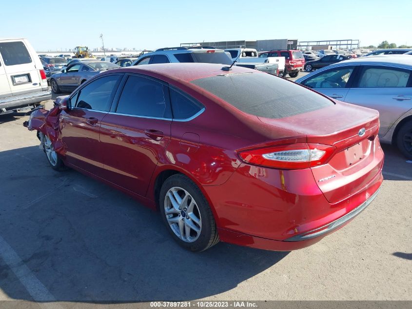 2013 FORD FUSION SE - 3FA6P0H72DR365332