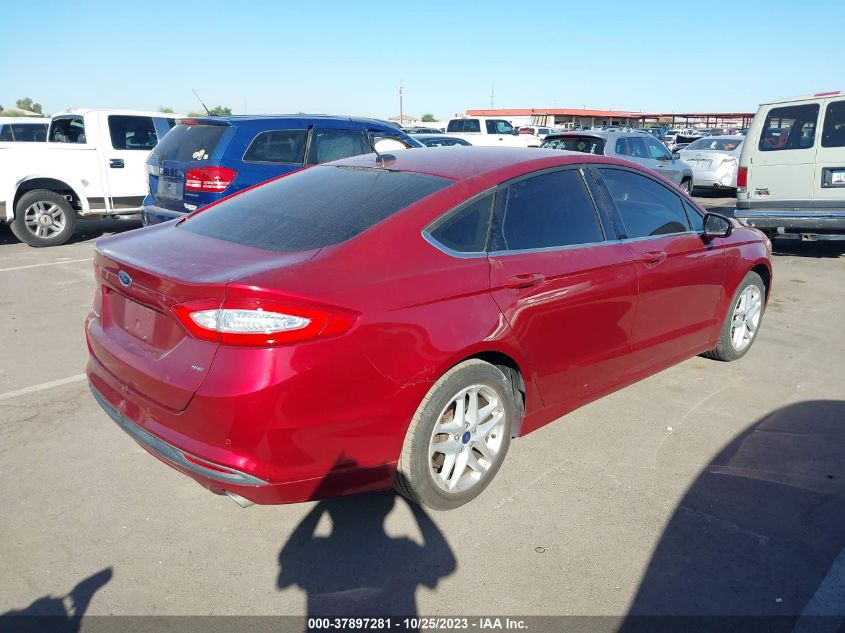 2013 FORD FUSION SE - 3FA6P0H72DR365332