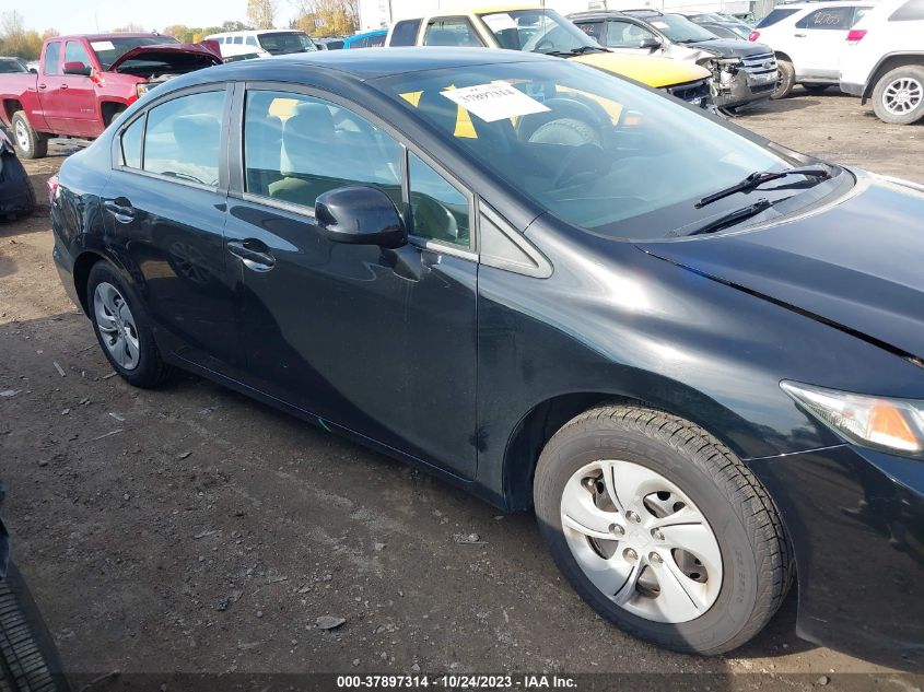 2013 HONDA CIVIC SDN LX 2HGFB2F58DH301525