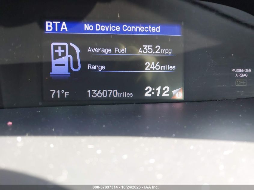 2013 HONDA CIVIC SDN LX 2HGFB2F58DH301525