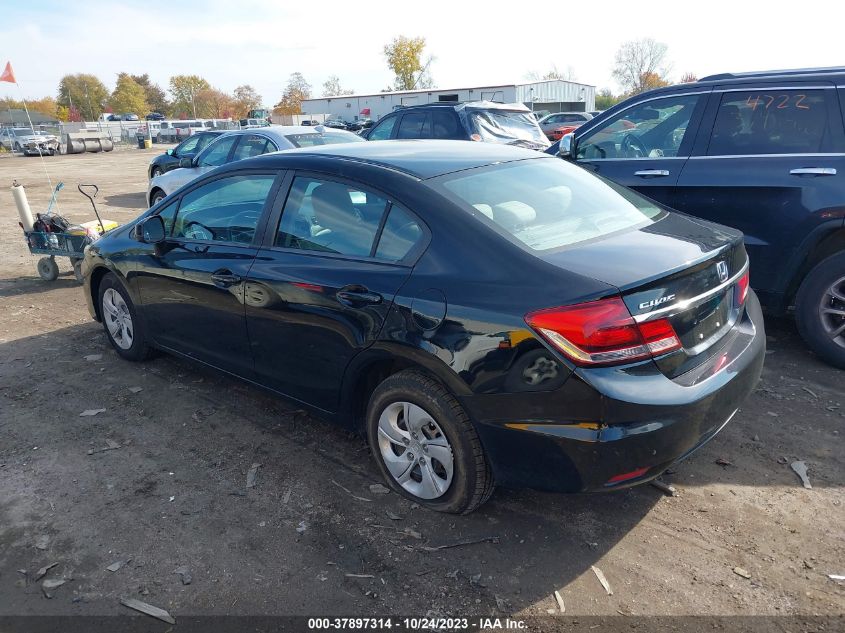 2013 HONDA CIVIC SDN LX 2HGFB2F58DH301525