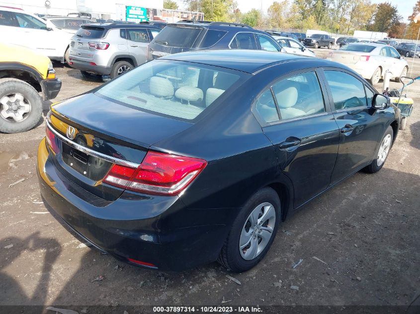 2013 HONDA CIVIC SDN LX 2HGFB2F58DH301525