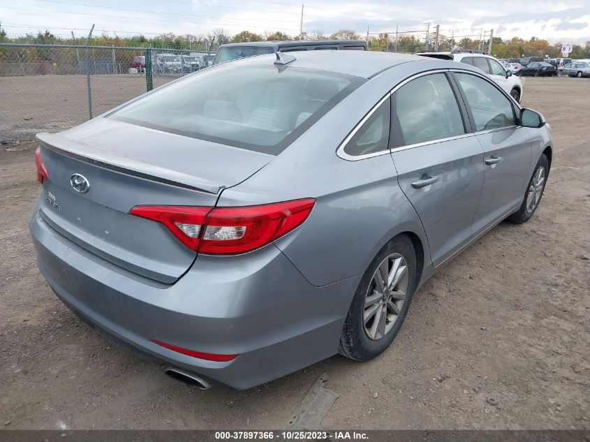 2015 HYUNDAI SONATA 2.4L SE - 5NPE24AF2FH017050