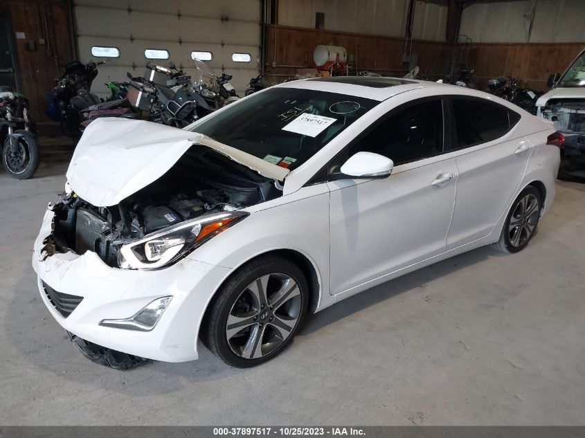 2015 HYUNDAI ELANTRA SPORT - KMHDH4AH7FU229911