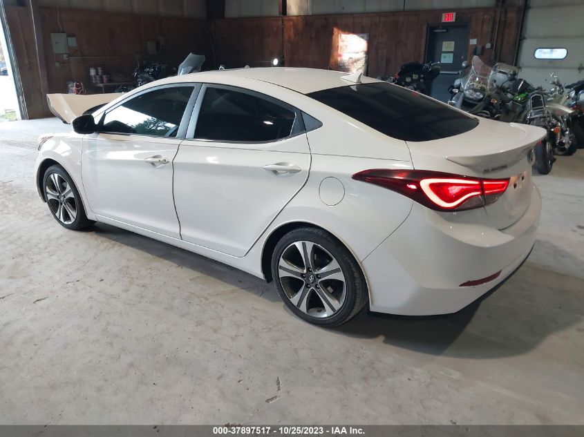 2015 HYUNDAI ELANTRA SPORT - KMHDH4AH7FU229911