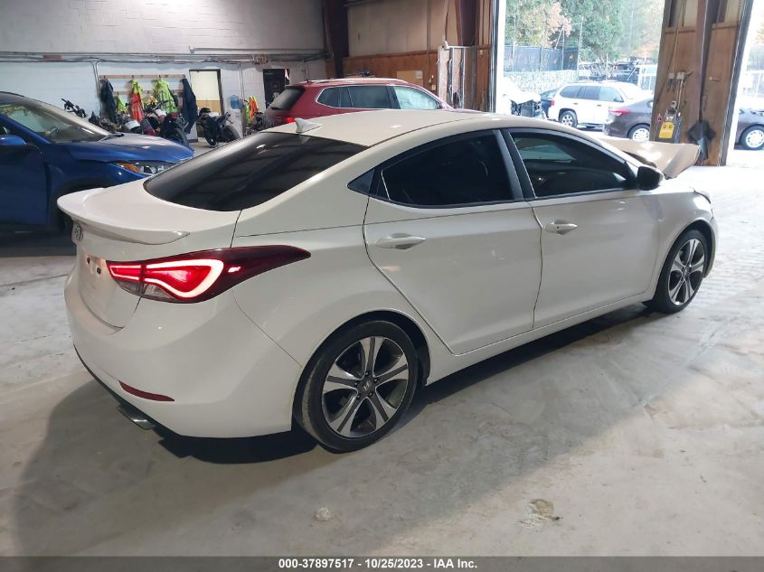 2015 HYUNDAI ELANTRA SPORT - KMHDH4AH7FU229911