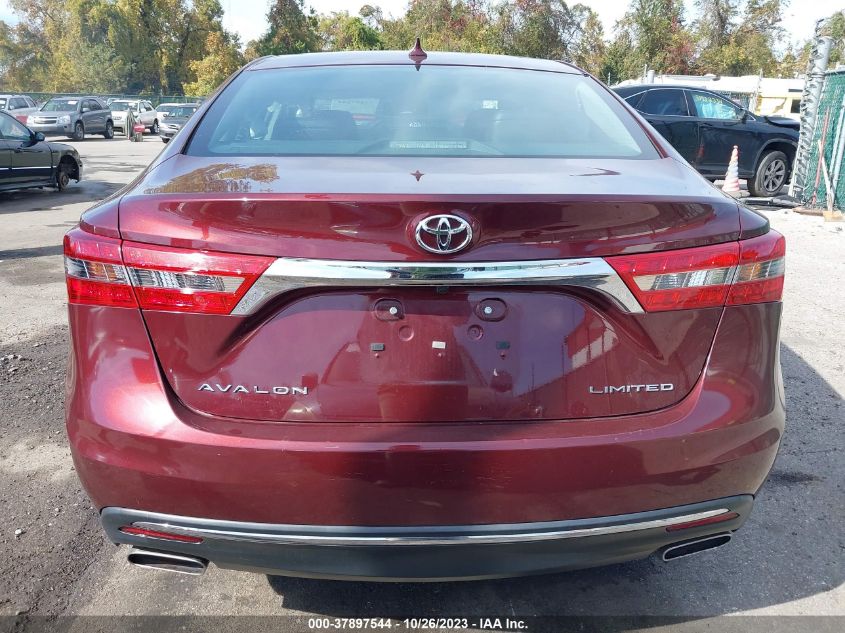 2016 TOYOTA AVALON LIMITED/TOURING/XLE - 4T1BK1EB2GU226087