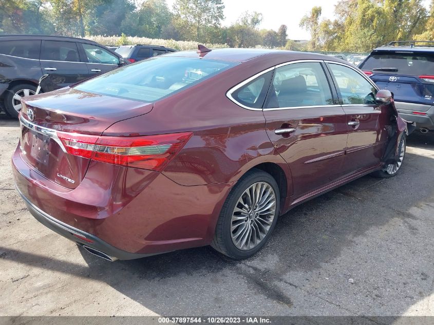 2016 TOYOTA AVALON LIMITED/TOURING/XLE - 4T1BK1EB2GU226087