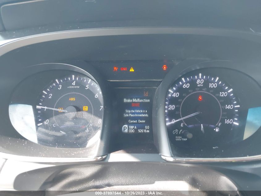 2016 TOYOTA AVALON LIMITED/TOURING/XLE - 4T1BK1EB2GU226087