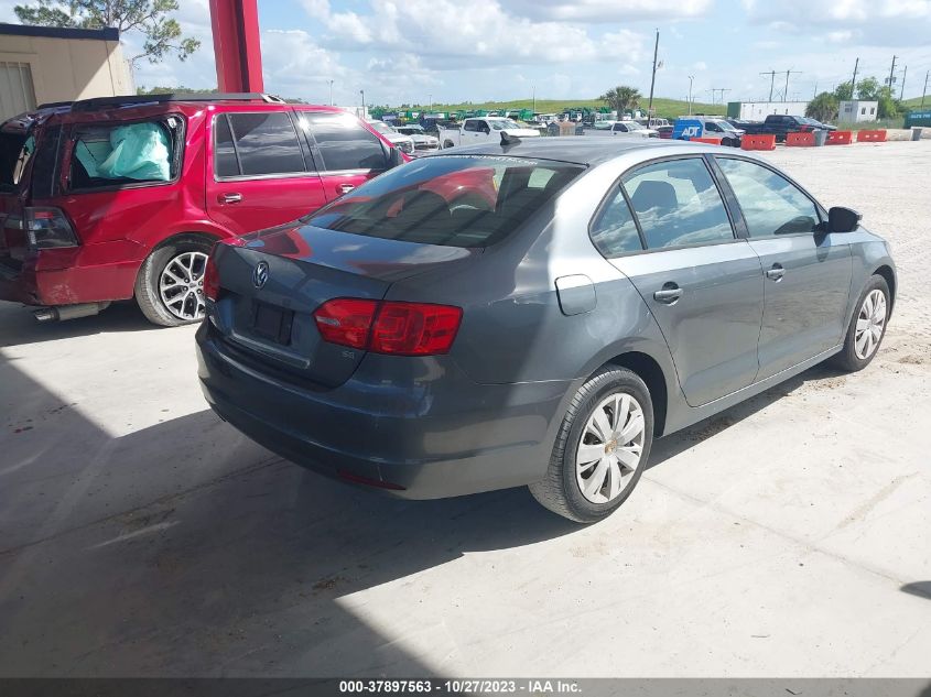 2014 VOLKSWAGEN JETTA SEDAN SE 3VWD17AJ4EM238188